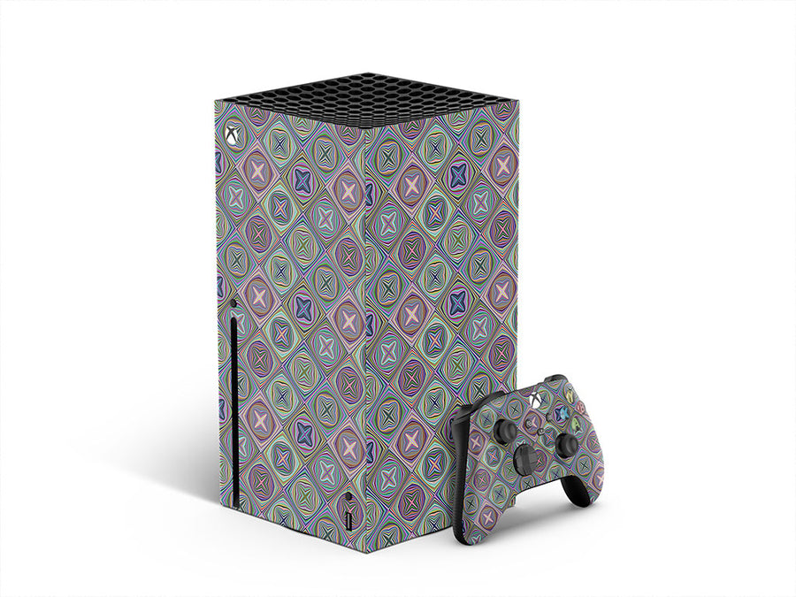 thistle and weed mosaic XBOX DIY Decal