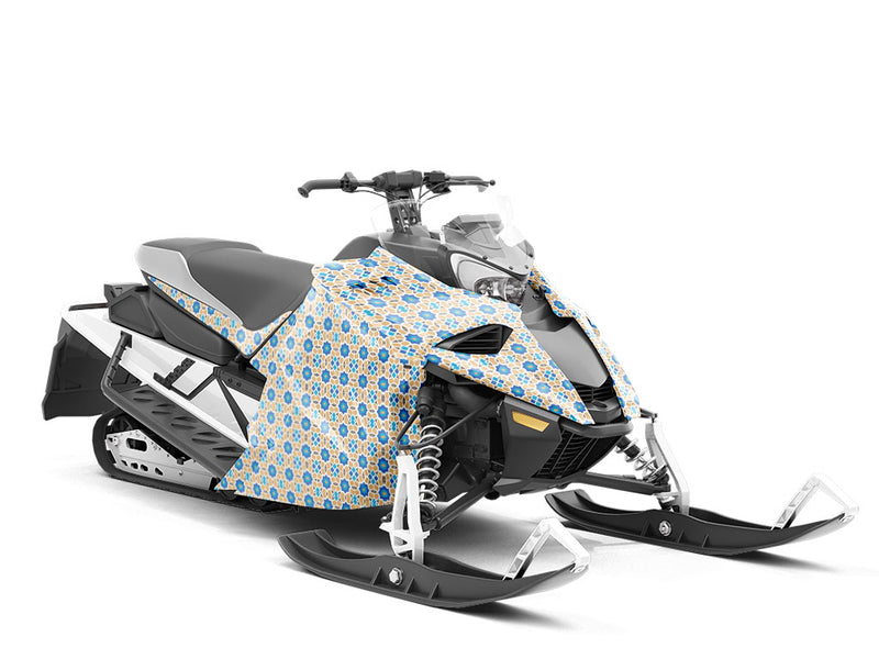 Thistle Tile Custom Wrapped Snowmobile