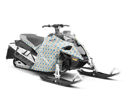 Thistle Tile Custom Wrapped Snowmobile