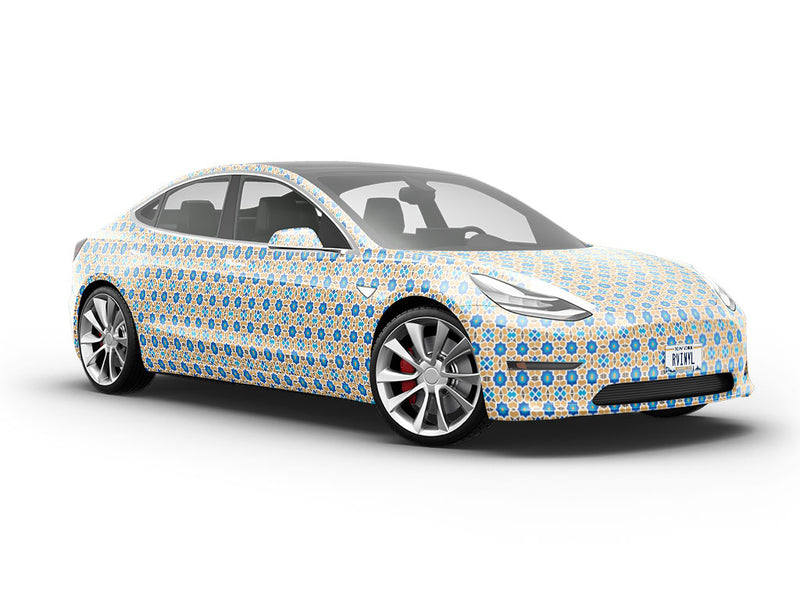 Thistle Tile Vehicle Vinyl Wrap