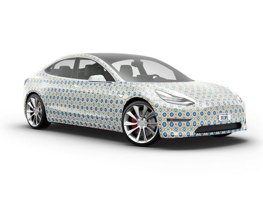 Thistle Tile Vehicle Vinyl Wrap