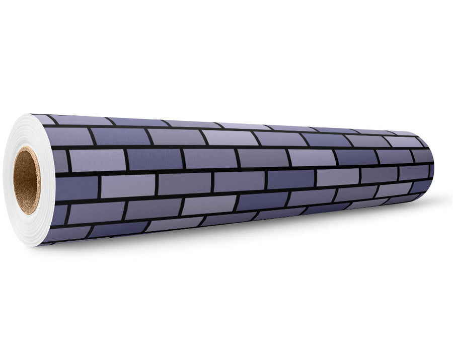 Thistle Purple Brick Wrap Film Wholesale Roll~Rwraps Series 914 Digitally Printed Vinyl Roll~5