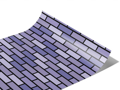 Thistle Purple Brick Vinyl Wraps~Rwraps Series 914 Digitally Printed Vinyl Wrap~1