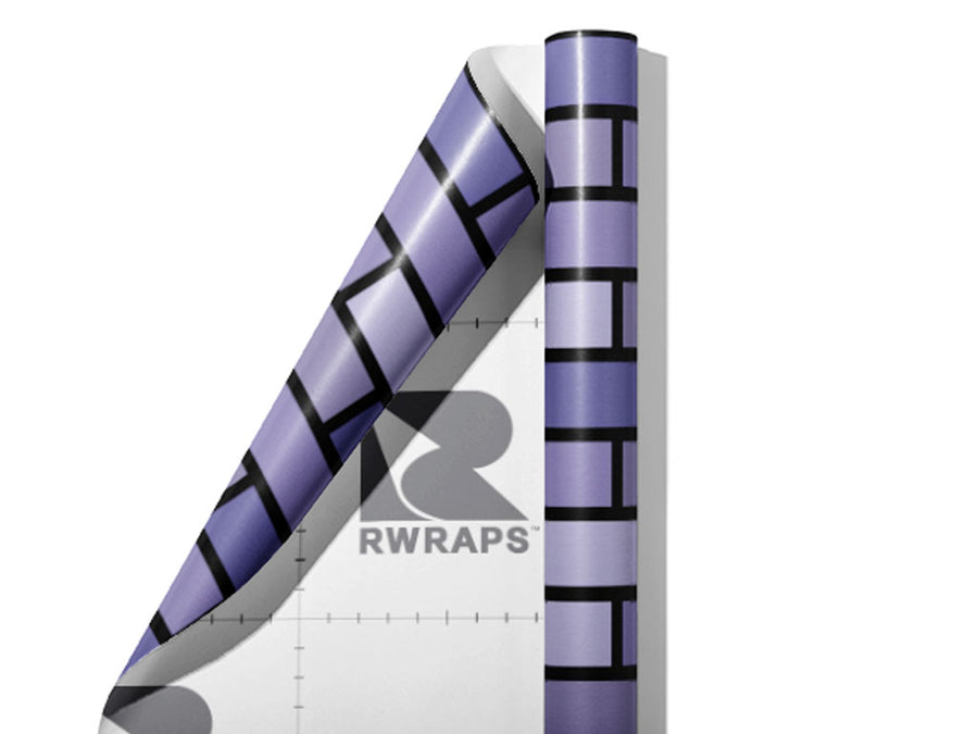 Thistle Purple Brick Wrap Film Sheets~Rwraps Series 914 Thistle Purple Brick Scrolled Sheet~4