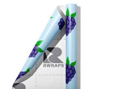 Thornless Bounty Fruit Wrap Film Sheets~Rwraps Series 914 Thornless Bounty Fruit Scrolled Sheet~3