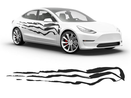 Threat Body Graphic~Full Side Auto Decal Kit~0