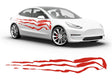 3M Light Red Threat Body Graphic~Full Side Auto Decal Kit~0