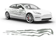 3M Light Gray Threat Body Graphic~Full Side Auto Decal Kit~0