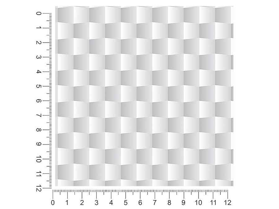 three dimensional optical illusion 1ft x 1ft Craft Sheets