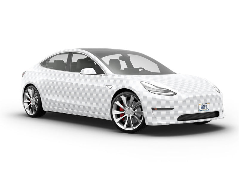 Three Dimensional Optical Illusion Vehicle Vinyl Wrap