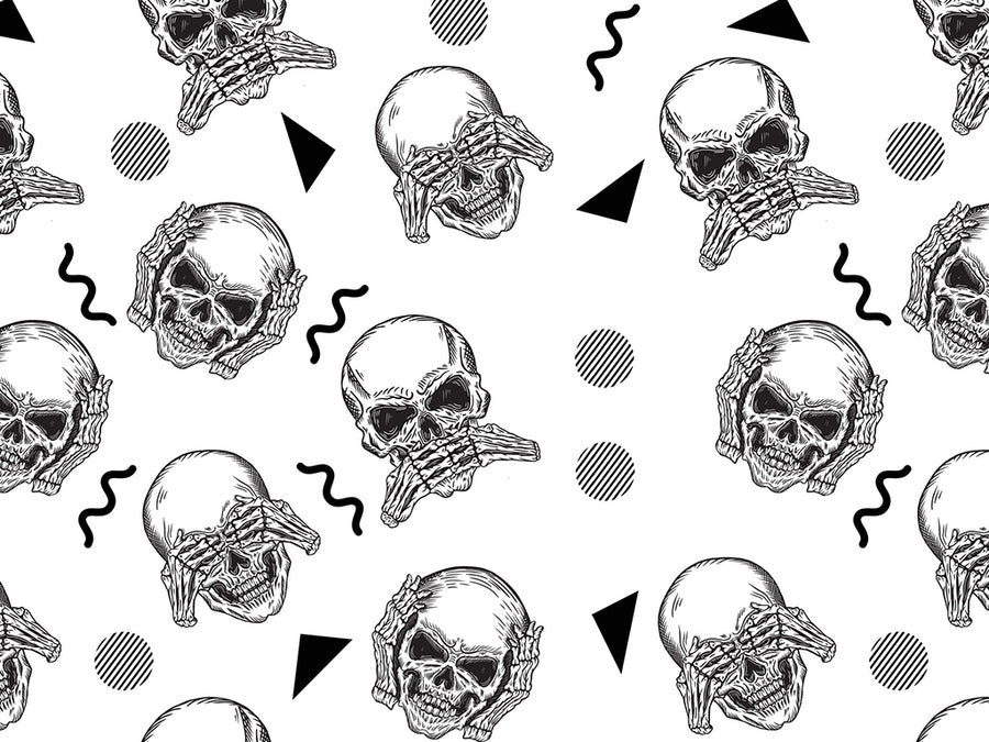 Three Monkeys Halloween Vinyl Wrap Pattern~Rwraps Series 914 Digitally Printed Vinyl Wrap~0