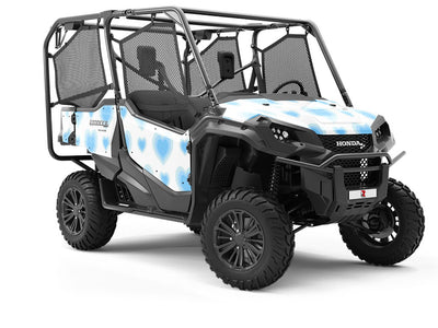 Three Sizes Heart Utility Vehicle Vinyl Wrap