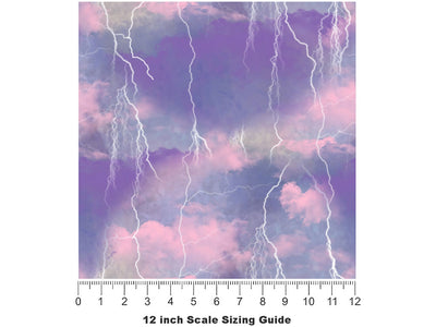 Thunderbird Skies Sky Vinyl Film Pattern Size 12 inch Scale~Rwraps Thunderbird Skies Sky Sizing Chart~2