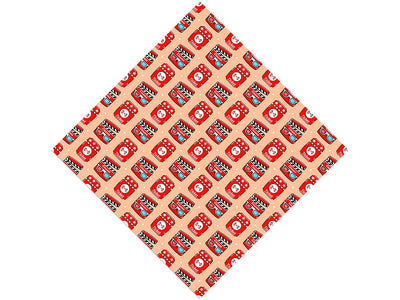 Tickets Please Movie Vinyl Wrap Pattern