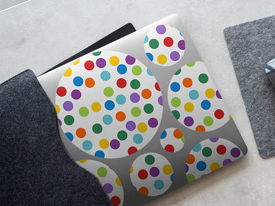 tickle me polka dot DIY Laptop Stickers