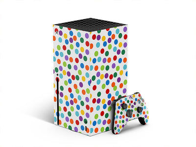 tickle me polka dot XBOX DIY Decal