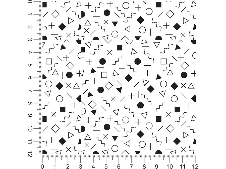 tictactoe champion abstract geometric 1ft x 1ft Craft Sheets