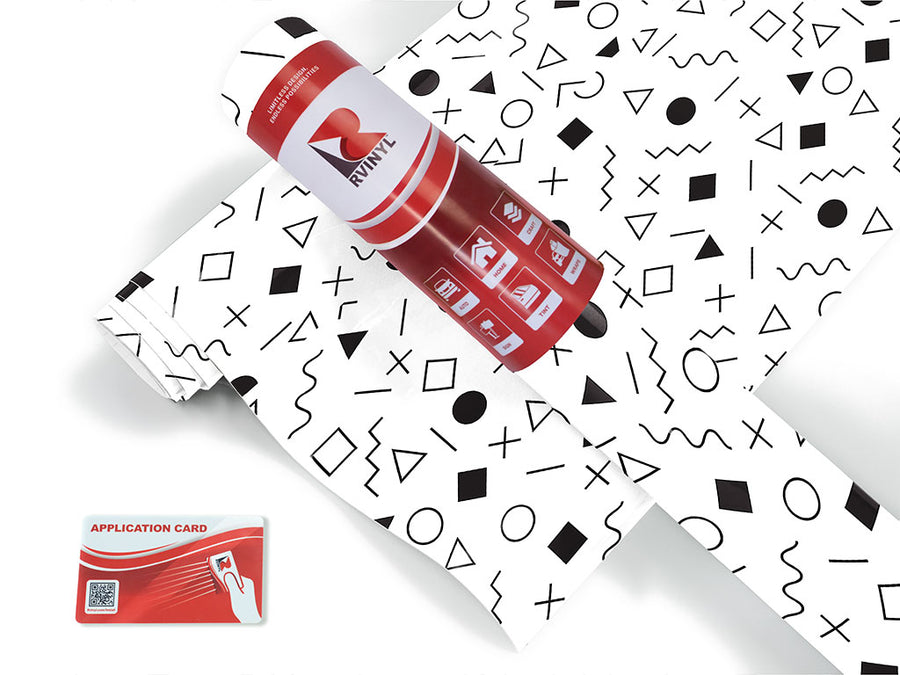tictactoe champion abstract geometric Craft Vinyl Roll