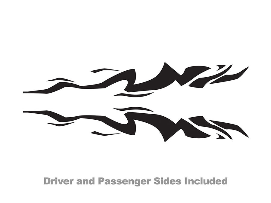 Tiger Bolt Vehicle Graphic