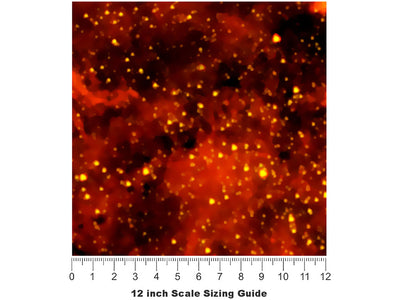 Tiger Eye Science Fiction Vinyl Film Pattern Size 12 inch Scale~Rwraps Tiger Eye Science Fiction Sizing Chart~2