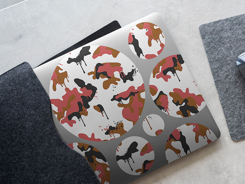 tiger graffiti camouflage DIY Laptop Stickers