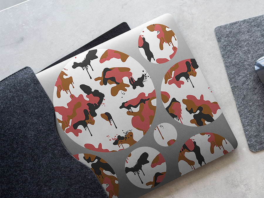 tiger graffiti camouflage DIY Laptop Stickers