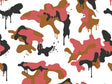 Tiger Graffiti Camouflage Vinyl Wrap Pattern~Rwraps Series 914 Digitally Printed Vinyl Wrap~0
