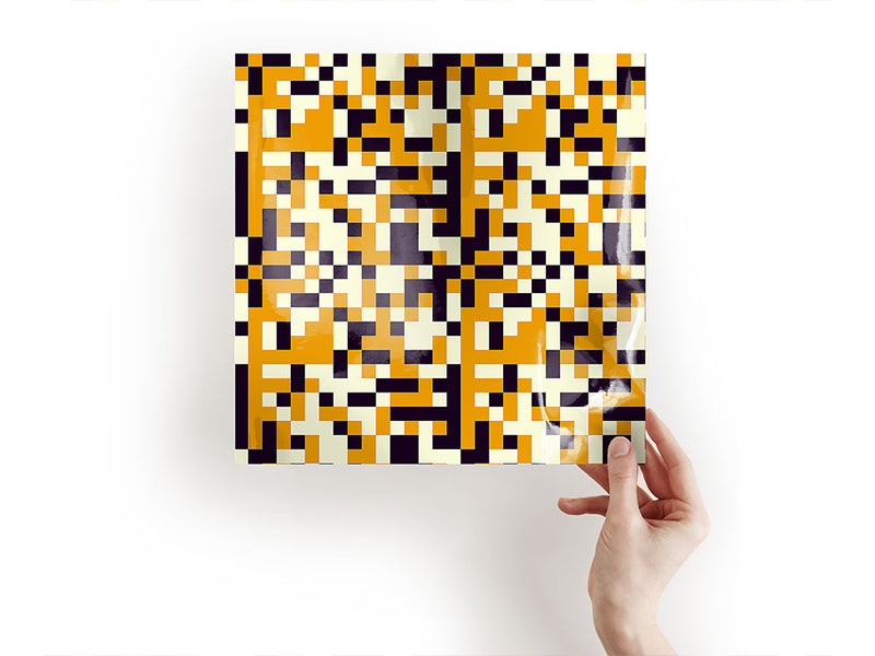 tiger stripe pixel Craft Sheets