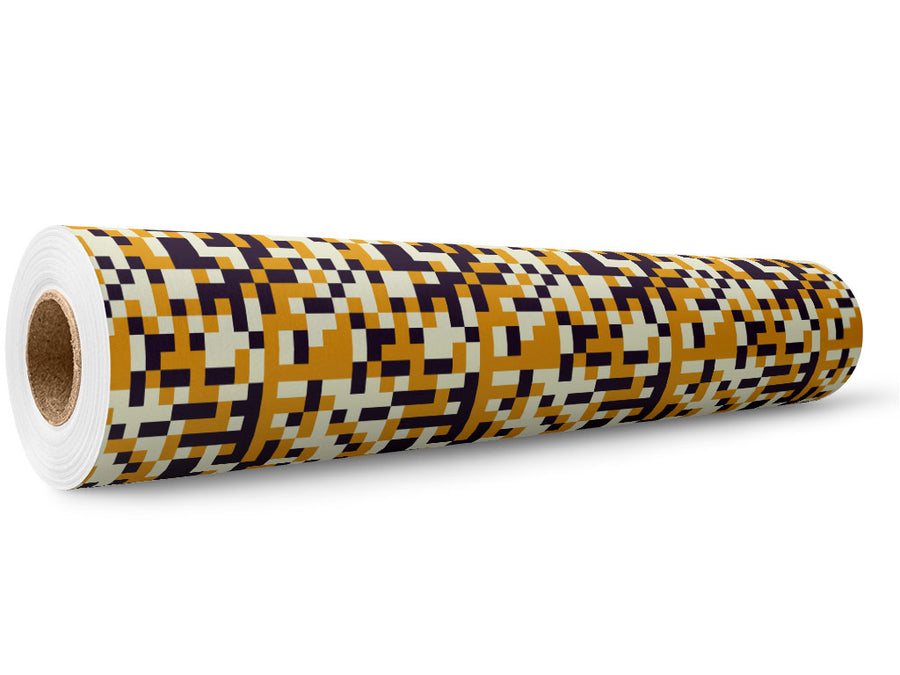 Tiger Stripe Pixel Wrap Film Wholesale Roll~Rwraps Series 914 Digitally Printed Vinyl Roll~5