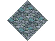 Tight Blue Cobblestone Vinyl Wrap Pattern