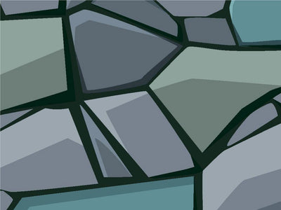 Tight Blue Cobblestone Vinyl Wrap Pattern~Rwraps Series 914 Digitally Printed Vinyl Wrap~0