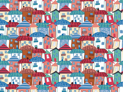 Tight Fit Cityscape Vinyl Wrap Pattern~Rwraps Series 914 Digitally Printed Vinyl Wrap~0