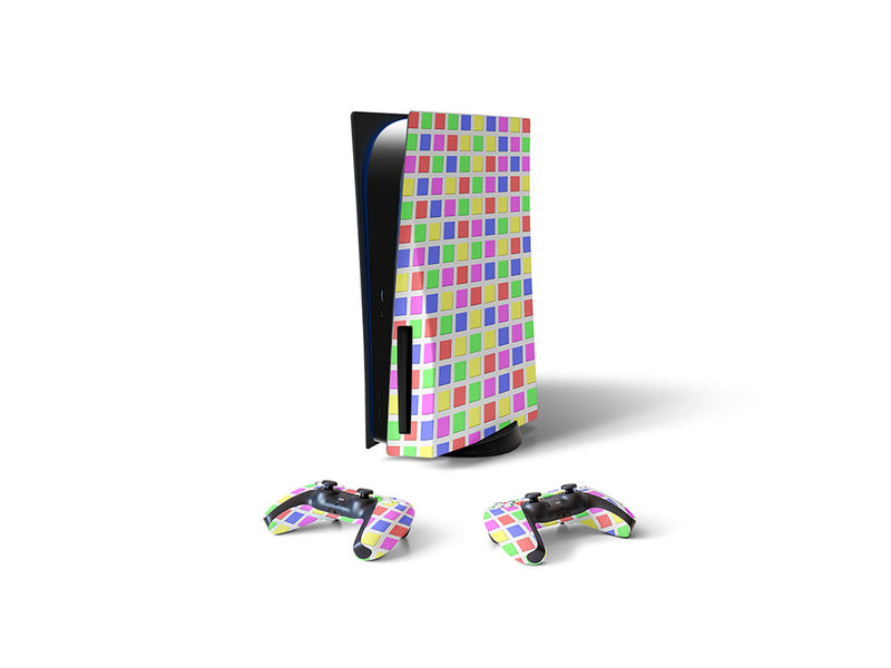 tile potpourri mosaic Sony PS5 DIY Skin