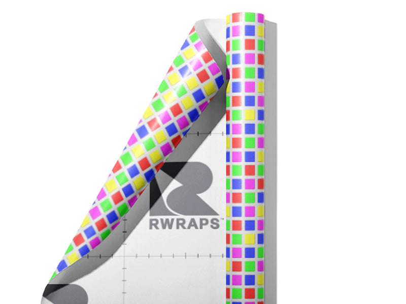 Tile Potpourri Mosaic Wrap Film Sheets~Rwraps Series 914 Tile Potpourri Mosaic Scrolled Sheet~3