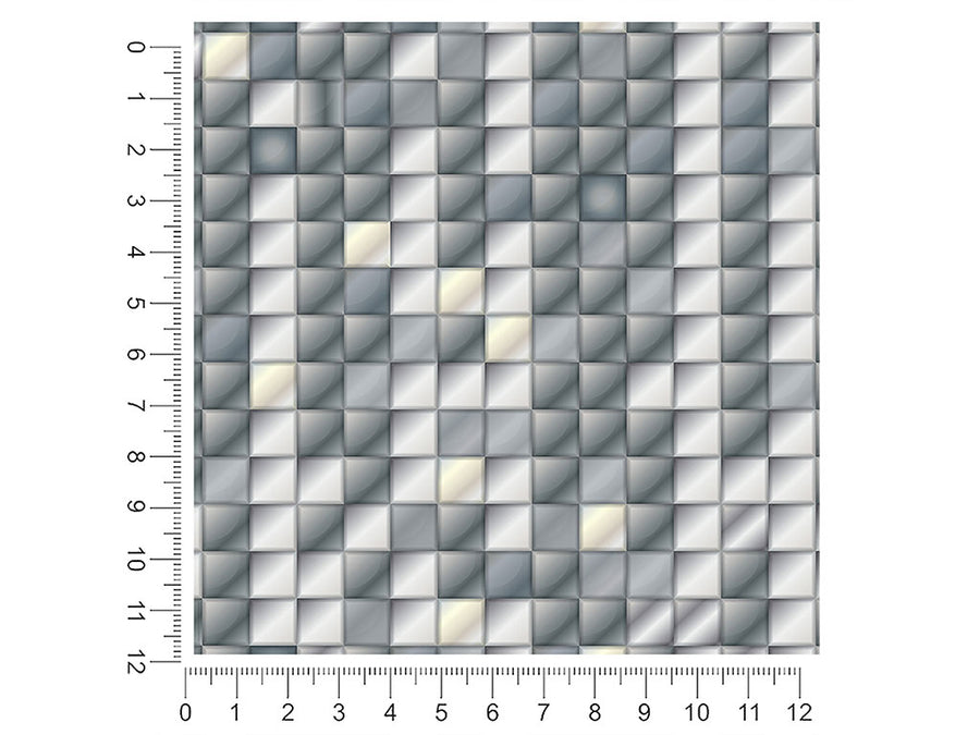 tiled shower mosaic 1ft x 1ft Craft Sheets