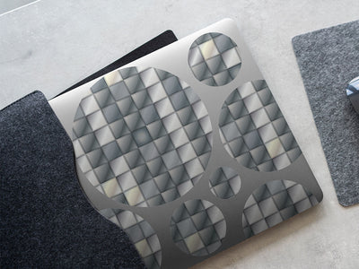 tiled shower mosaic DIY Laptop Stickers