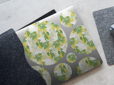 timeless anjou fruit DIY Laptop Stickers