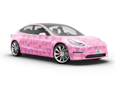 Times Hero Abstract Vehicle Vinyl Wrap