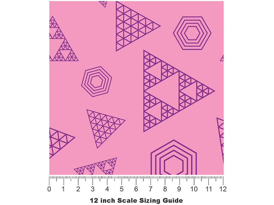 Times Hero Abstract Vinyl Film Pattern Size 12 inch Scale~Rwraps Times Hero Abstract Sizing Chart~2