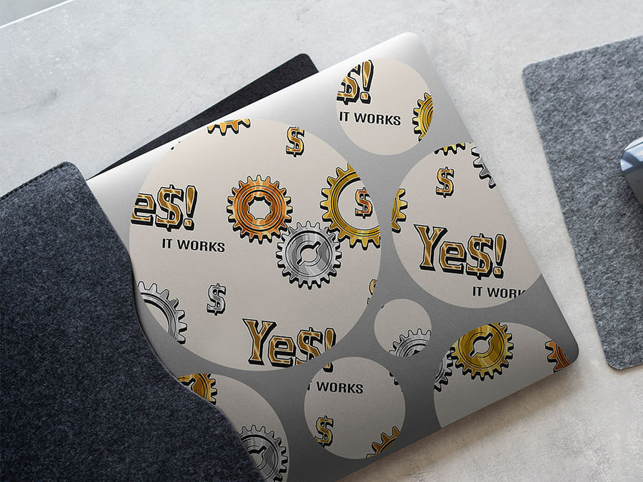 times money bling DIY Laptop Stickers