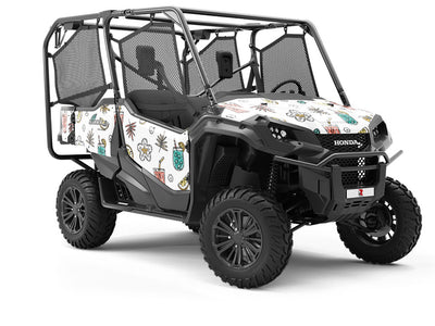 Tipsy Tropics Alcohol Utility Vehicle Vinyl Wrap