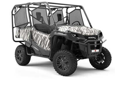 Tipsy Zebra Utility Vehicle Vinyl Wrap