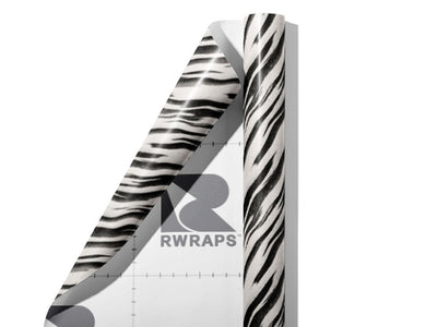 Tipsy Zebra Wrap Film Sheets~Rwraps Series 914 Tipsy Zebra Scrolled Sheet~5