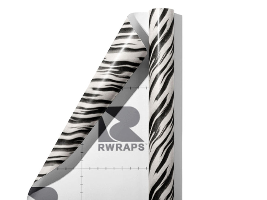 Tipsy Zebra Wrap Film Sheets~Rwraps Series 914 Tipsy Zebra Scrolled Sheet~5