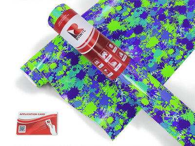 to funkytown paint splatter Craft Vinyl Roll