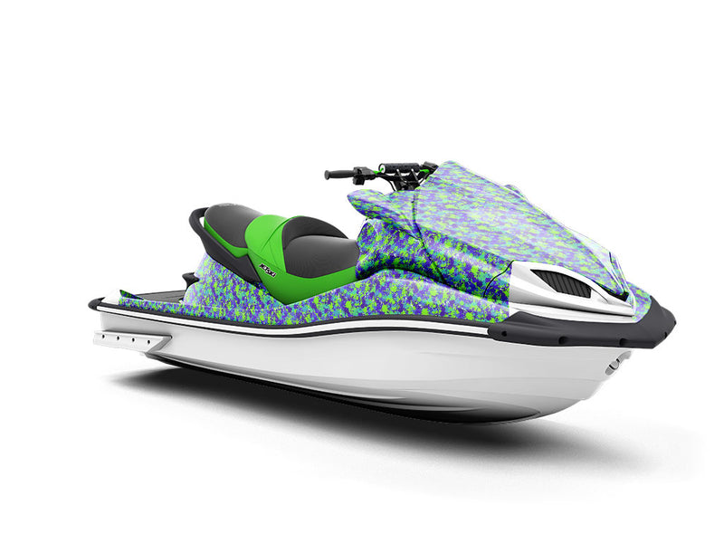 To Funkytown Paint Splatter Jet Ski Vinyl Customized Wrap