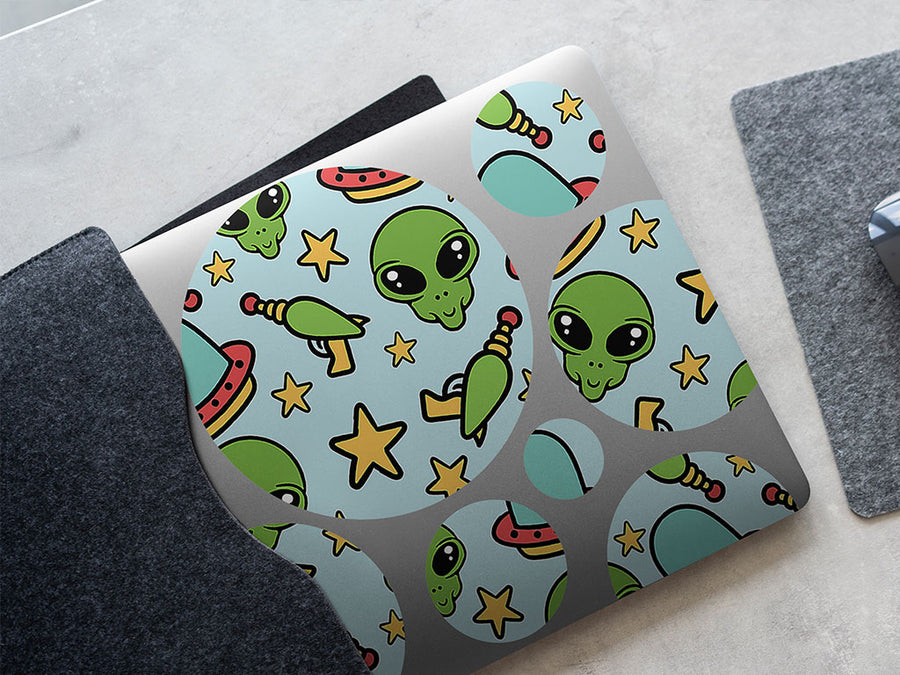 to your leader science fiction DIY Laptop Stickers