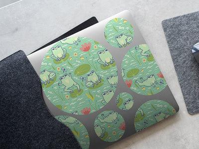 toadstool living fresh water DIY Laptop Stickers