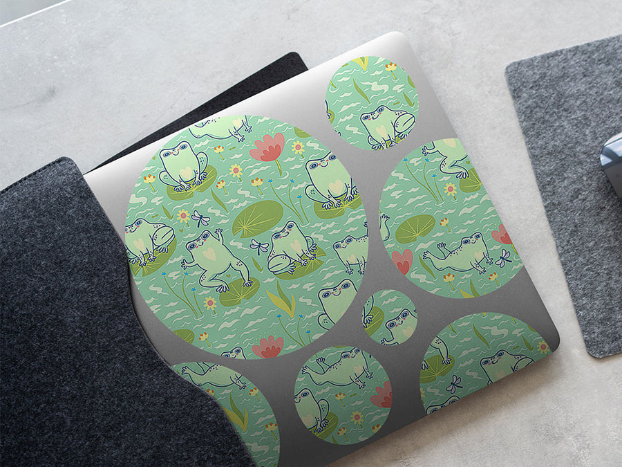 toadstool living fresh water DIY Laptop Stickers