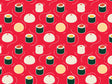 Tobiko Buns Food Vinyl Wrap Pattern~Rwraps Series 914 Digitally Printed Vinyl Wrap~0